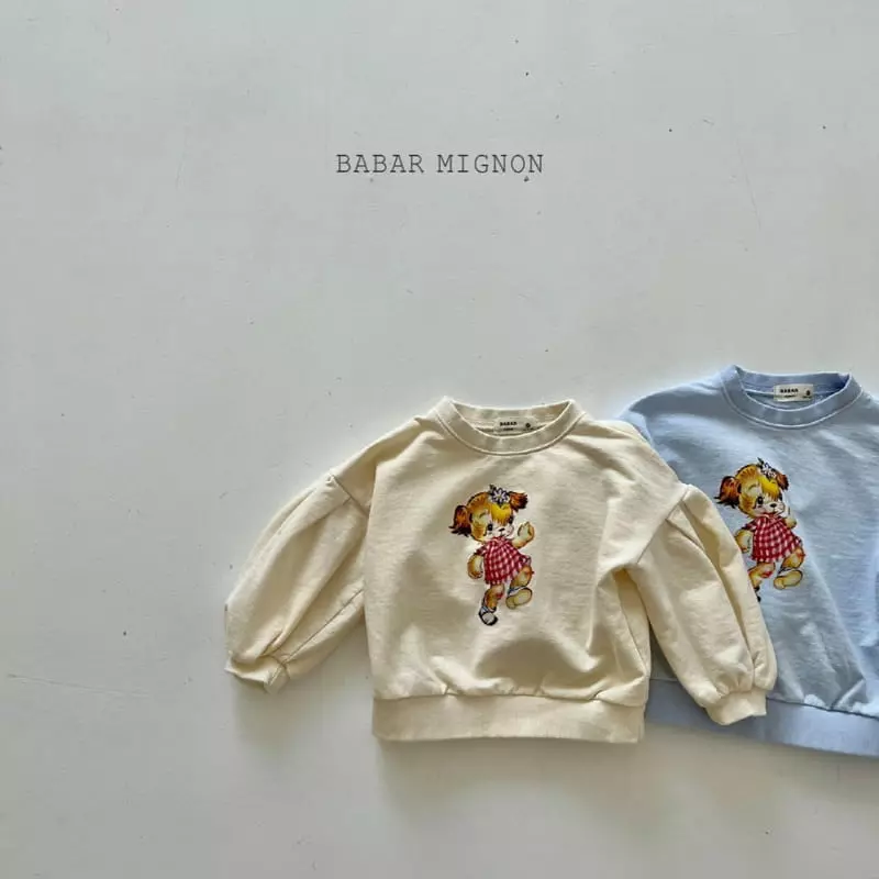Babar Mignon - Korean Children Fashion - #designkidswear - Puppy Sweatshirt