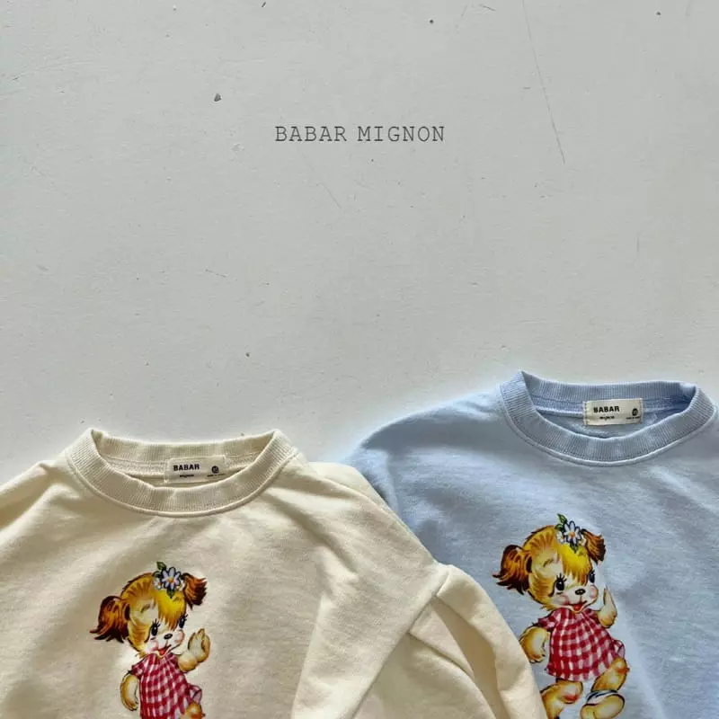 Babar Mignon - Korean Children Fashion - #discoveringself - Puppy Sweatshirt - 2