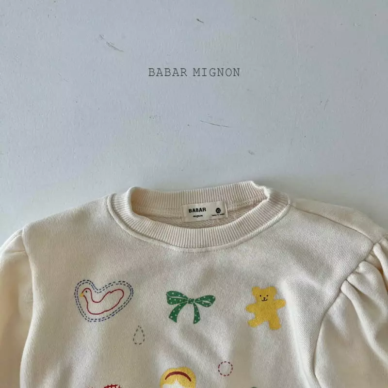 Babar Mignon - Korean Children Fashion - #discoveringself - Girl Sweatshirt - 10