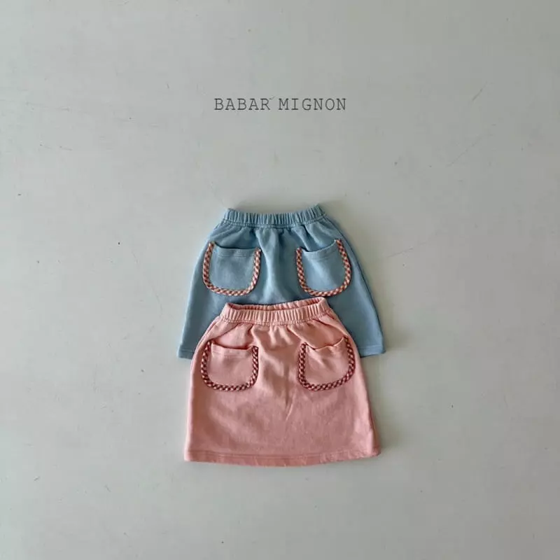 Babar Mignon - Korean Children Fashion - #fashionkids - Piping Skirt - 2
