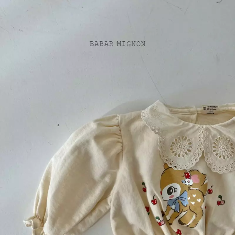 Babar Mignon - Korean Children Fashion - #fashionkids - Bambi Mignon Top Bottom Set - 10