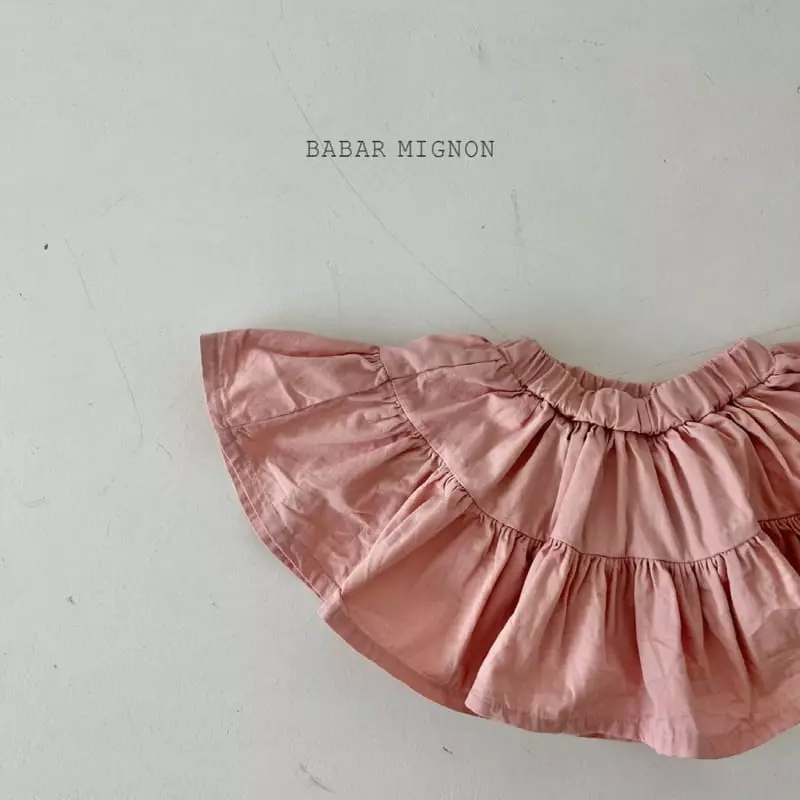 Babar Mignon - Korean Children Fashion - #kidsshorts - Minon Cancan Skirt - 12