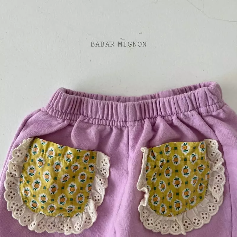 Babar Mignon - Korean Children Fashion - #kidsstore - Pocket Pants - 8