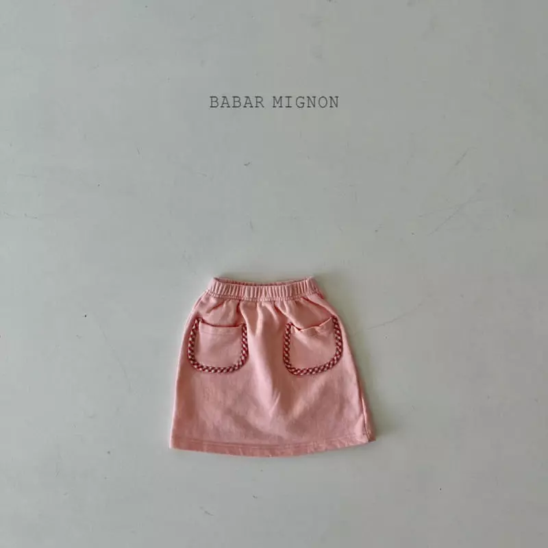 Babar Mignon - Korean Children Fashion - #kidsshorts - Piping Skirt - 4
