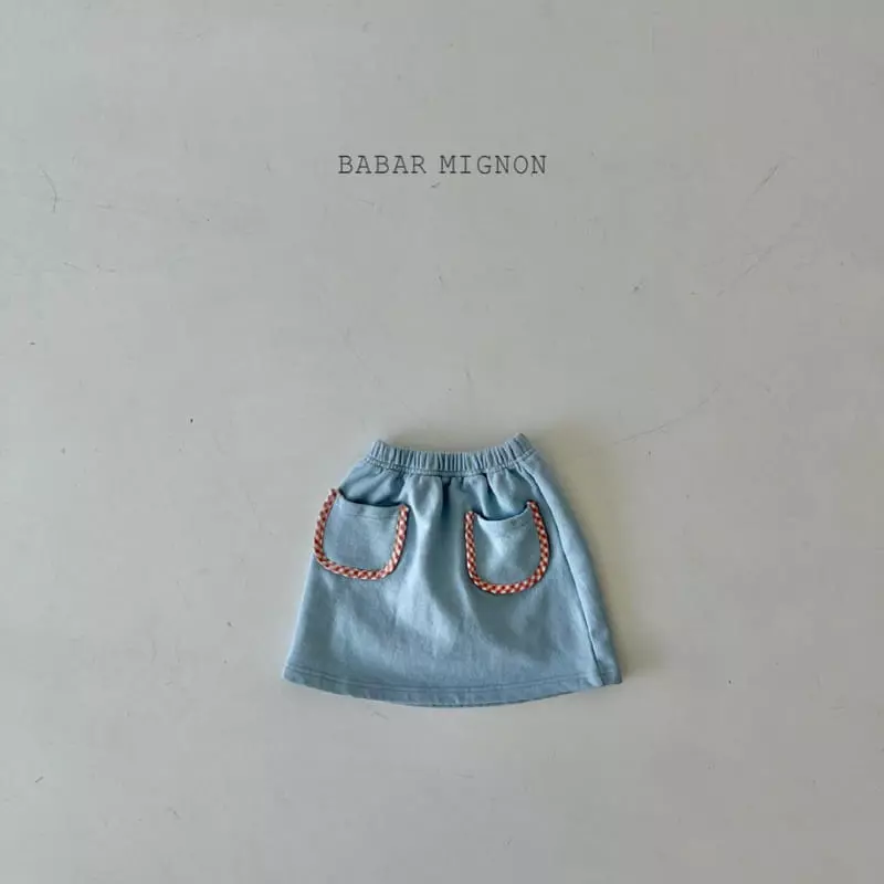 Babar Mignon - Korean Children Fashion - #littlefashionista - Piping Skirt - 7