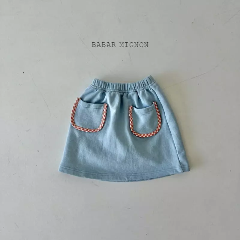 Babar Mignon - Korean Children Fashion - #magicofchildhood - Piping Skirt - 8