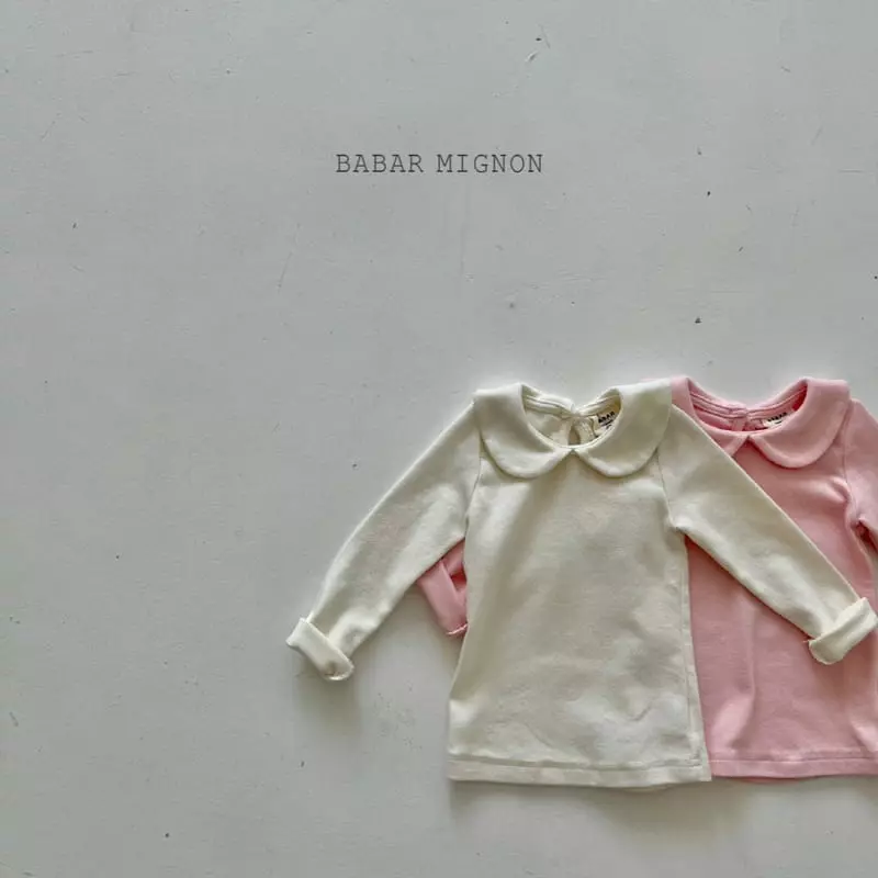 Babar Mignon - Korean Children Fashion - #minifashionista - Petti Collar Tee