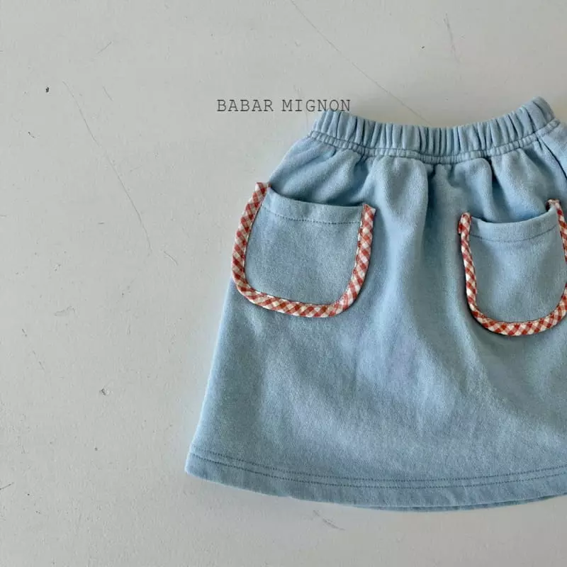Babar Mignon - Korean Children Fashion - #minifashionista - Piping Skirt - 9