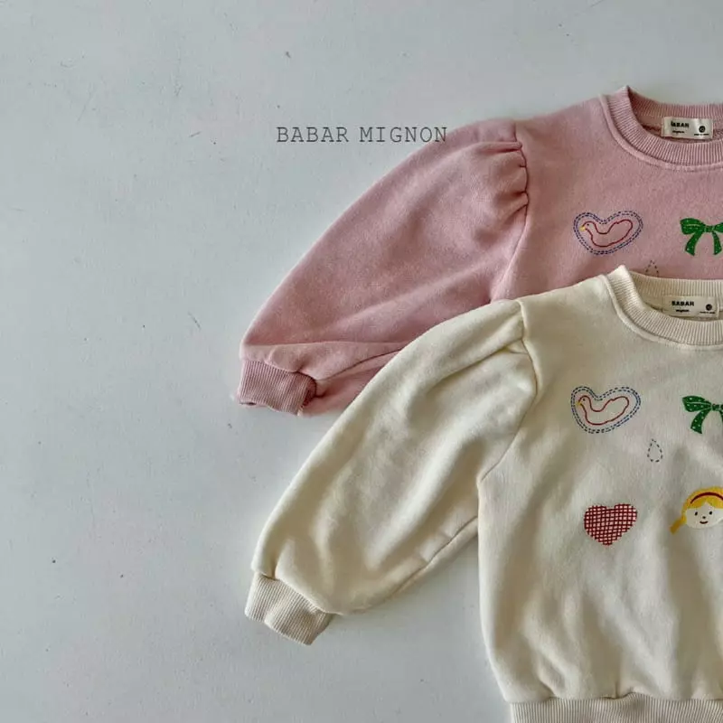 Babar Mignon - Korean Children Fashion - #prettylittlegirls - Girl Sweatshirt - 5