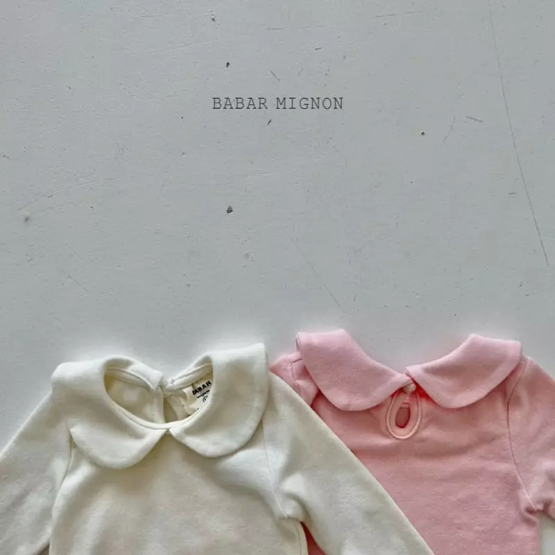 Babar Mignon - Korean Children Fashion - #todddlerfashion - Petti Collar Tee - 4