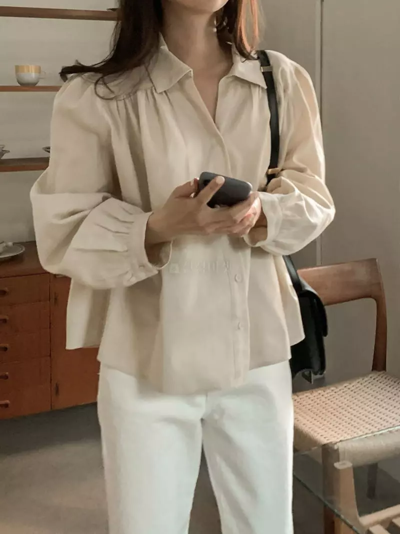 Baribari - Korean Women Fashion - #momslook - Lovely Blouse - 3