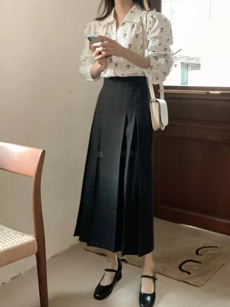 Baribari - Korean Women Fashion - #womensfashion - Wrinkle Skirt - 2