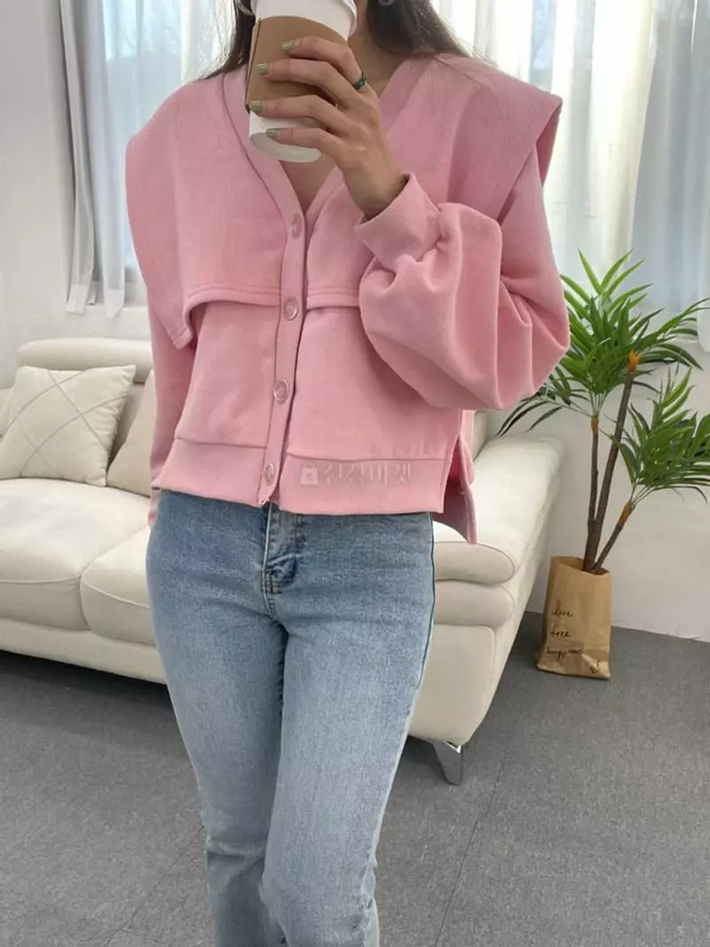 Bbod - Korean Women Fashion - #romanticstyle - Sailor Cardigan