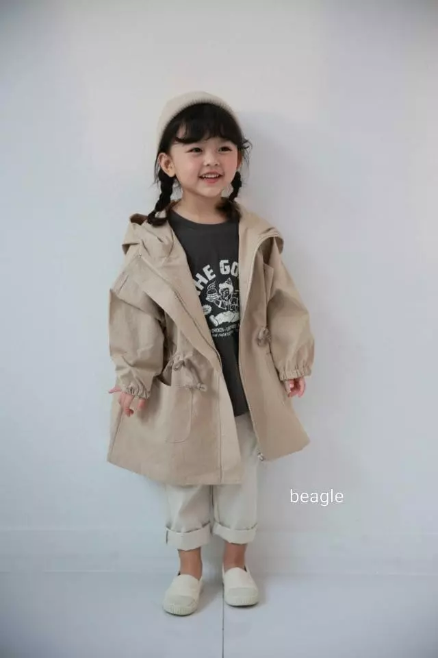Beagle - Korean Children Fashion - #Kfashion4kids - Burger Paint Tee - 9