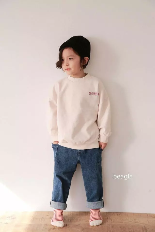 Beagle - Korean Children Fashion - #childofig - Pisa 89 Sweatshirt - 12
