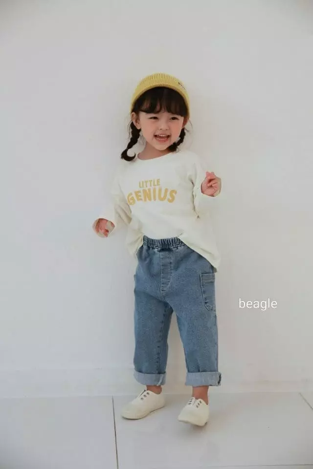 Beagle - Korean Children Fashion - #childrensboutique - Span Good Jeans - 8