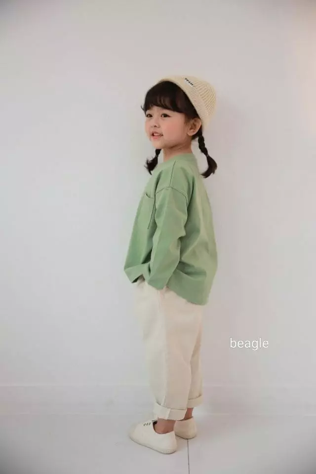 Beagle - Korean Children Fashion - #kidsshorts - Today Pocket Tee - 5