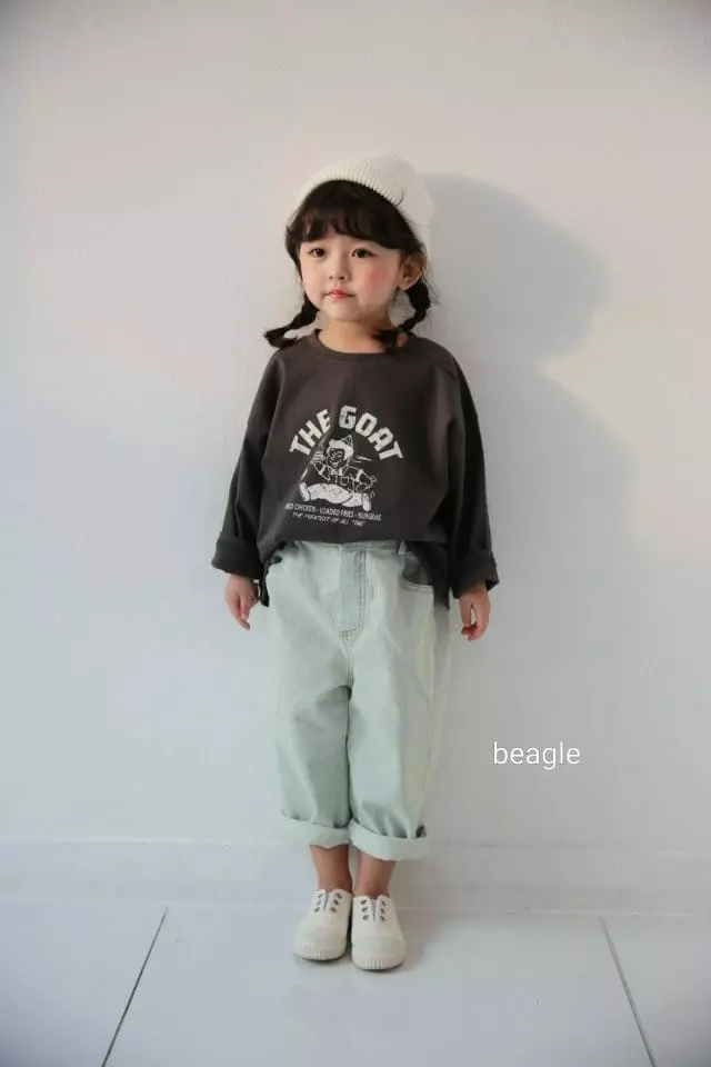 Beagle - Korean Children Fashion - #kidzfashiontrend - Burger Paint Tee - 8