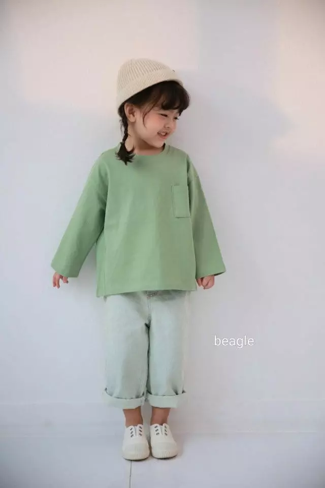 Beagle - Korean Children Fashion - #littlefashionista - Today Pocket Tee - 9