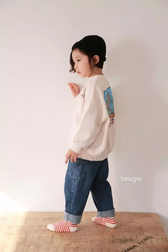 Beagle - Korean Children Fashion - #magicofchildhood - Pisa 89 Sweatshirt - 6