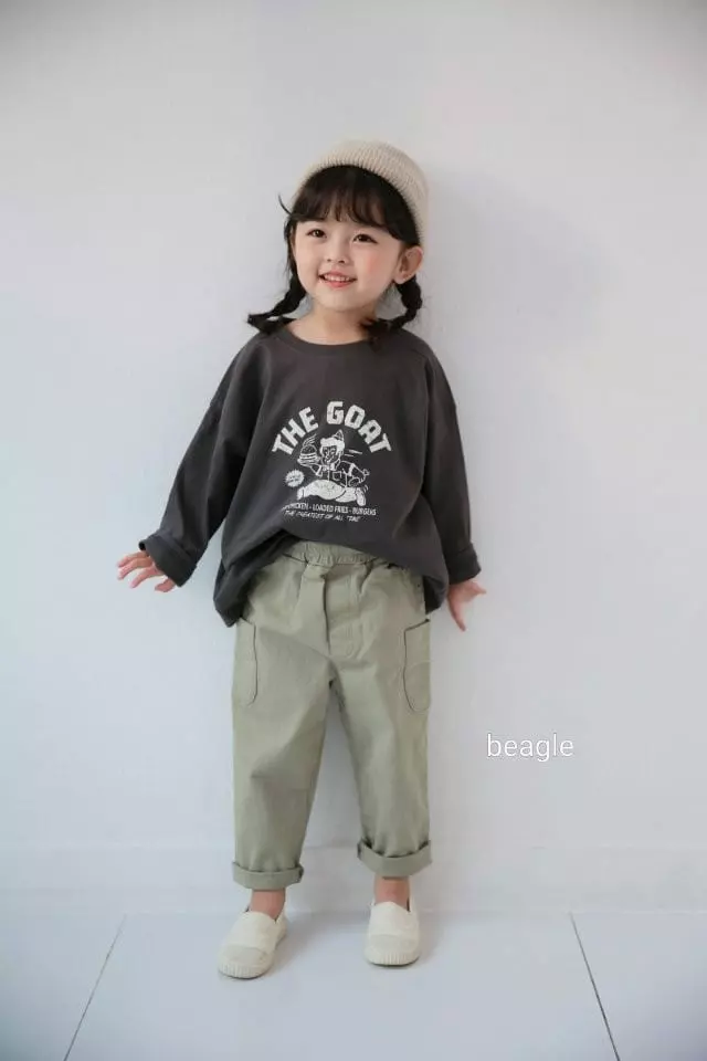 Beagle - Korean Children Fashion - #minifashionista - Burger Paint Tee - 12