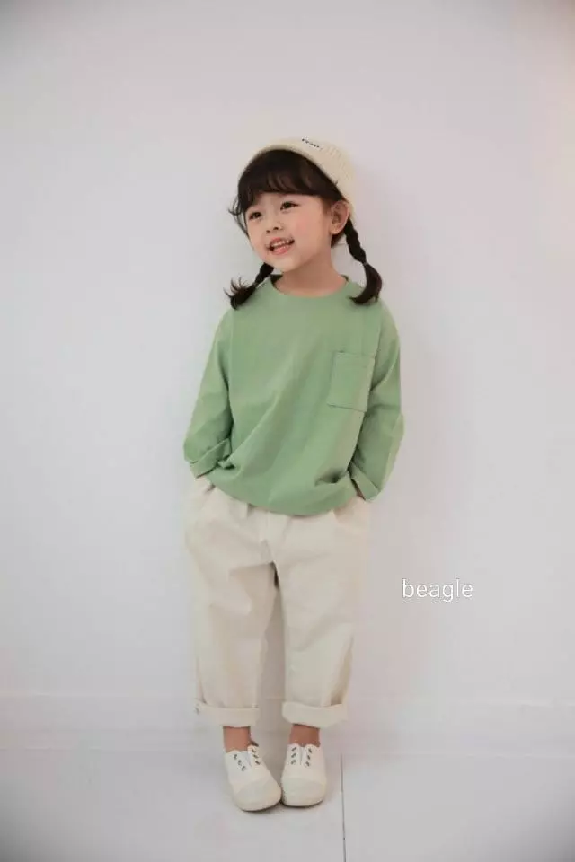 Beagle - Korean Children Fashion - #prettylittlegirls - Today Pocket Tee - 12