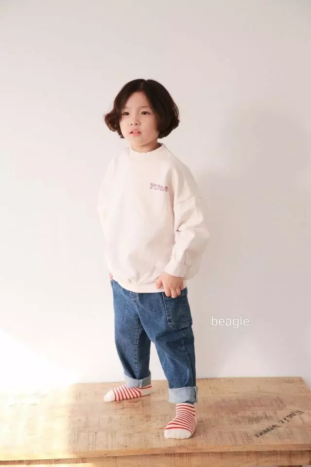 Beagle - Korean Children Fashion - #prettylittlegirls - Pisa 89 Sweatshirt - 8