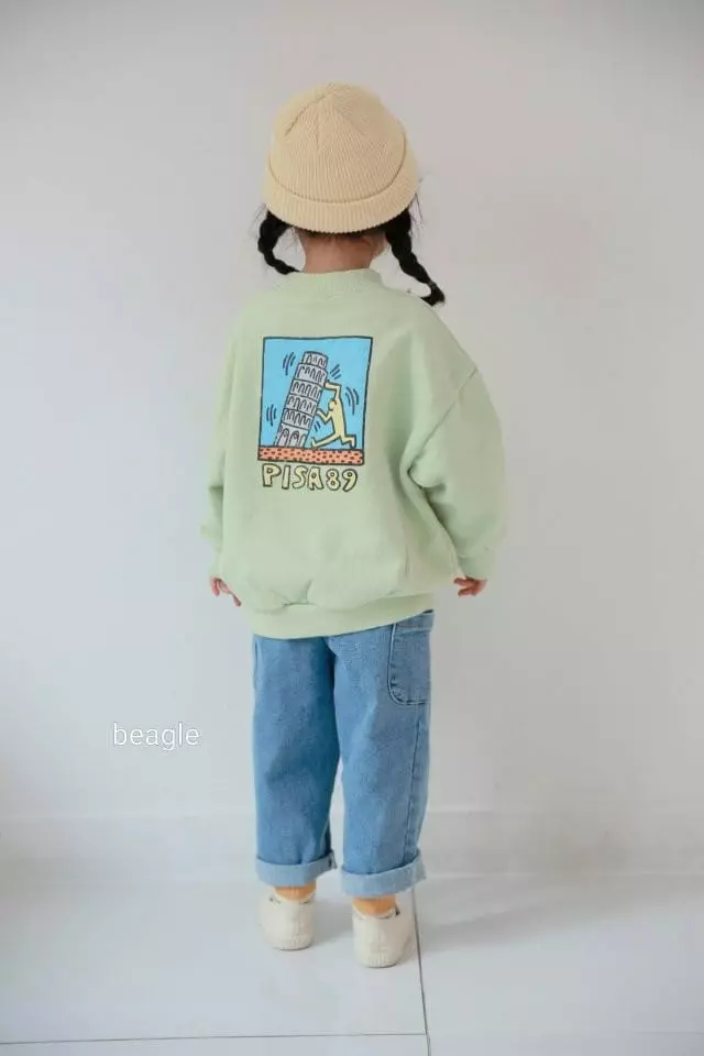 Beagle - Korean Children Fashion - #todddlerfashion - Pisa 89 Sweatshirt - 9