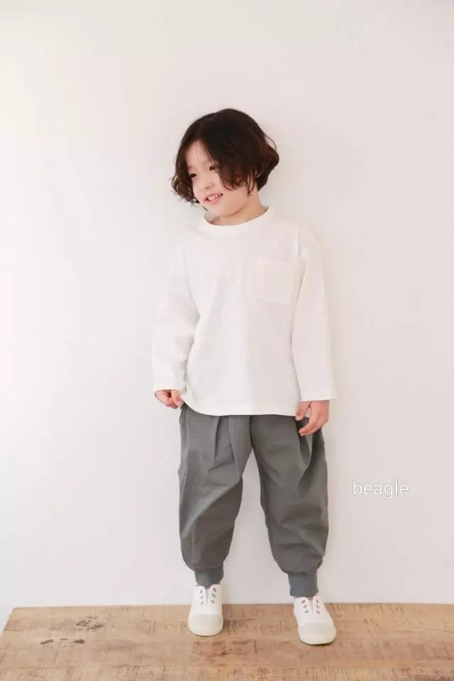 Beagle - Korean Children Fashion - #todddlerfashion - Easy Jogger Pants - 5