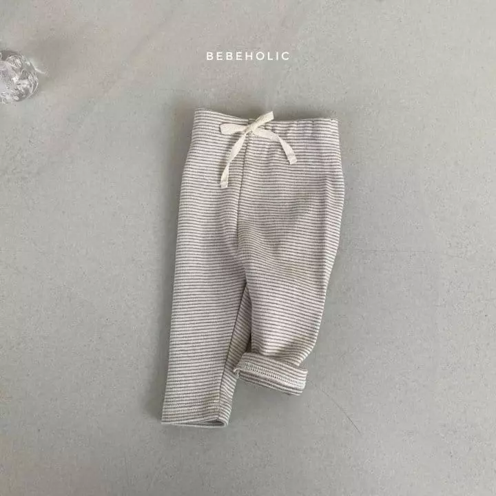 Bebe Holic - Korean Baby Fashion - #babyboutique - Stripes Leggings - 8