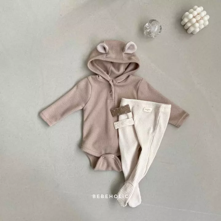 Bebe Holic - Korean Baby Fashion - #babyboutiqueclothing - Animal Bodysuit - 5