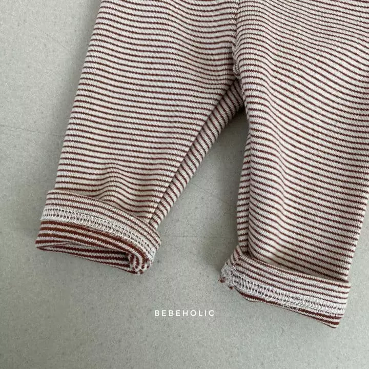Bebe Holic - Korean Baby Fashion - #babyboutiqueclothing - Stripes Leggings - 10