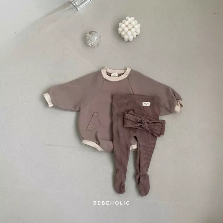 Bebe Holic - Korean Baby Fashion - #babyoutfit - Color Bodysuit - 4