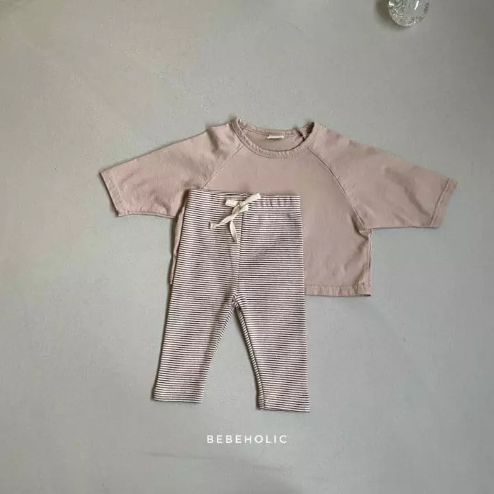 Bebe Holic - Korean Baby Fashion - #babyoutfit - Stripes Leggings - 3