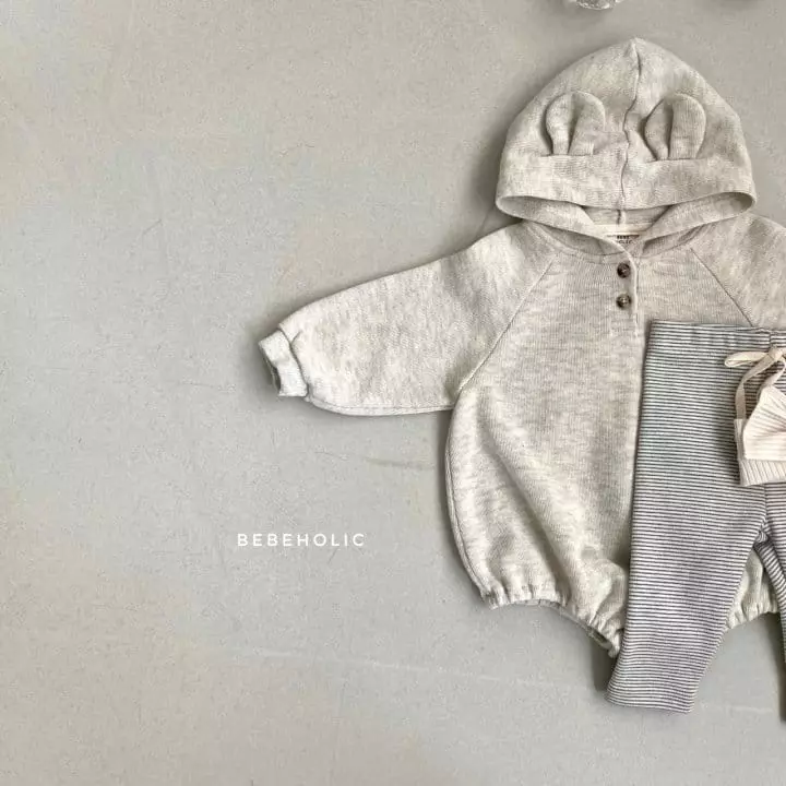 Bebe Holic - Korean Baby Fashion - #onlinebabyshop - Bear Bodysuit - 6