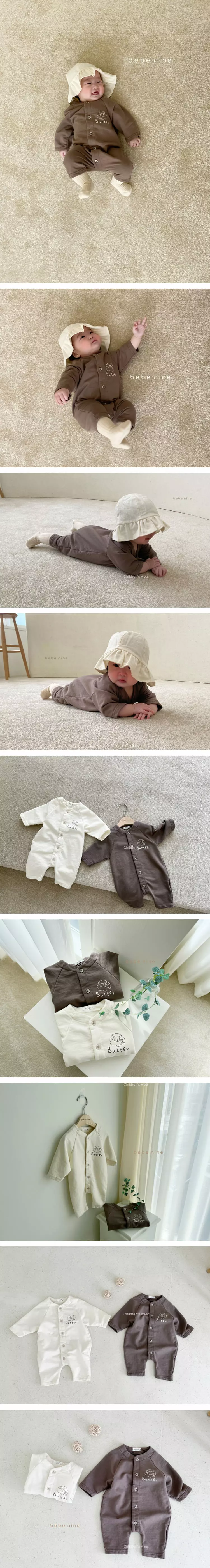 Bebe Nine - Korean Baby Fashion - #babyoutfit - Butter Bodysuit