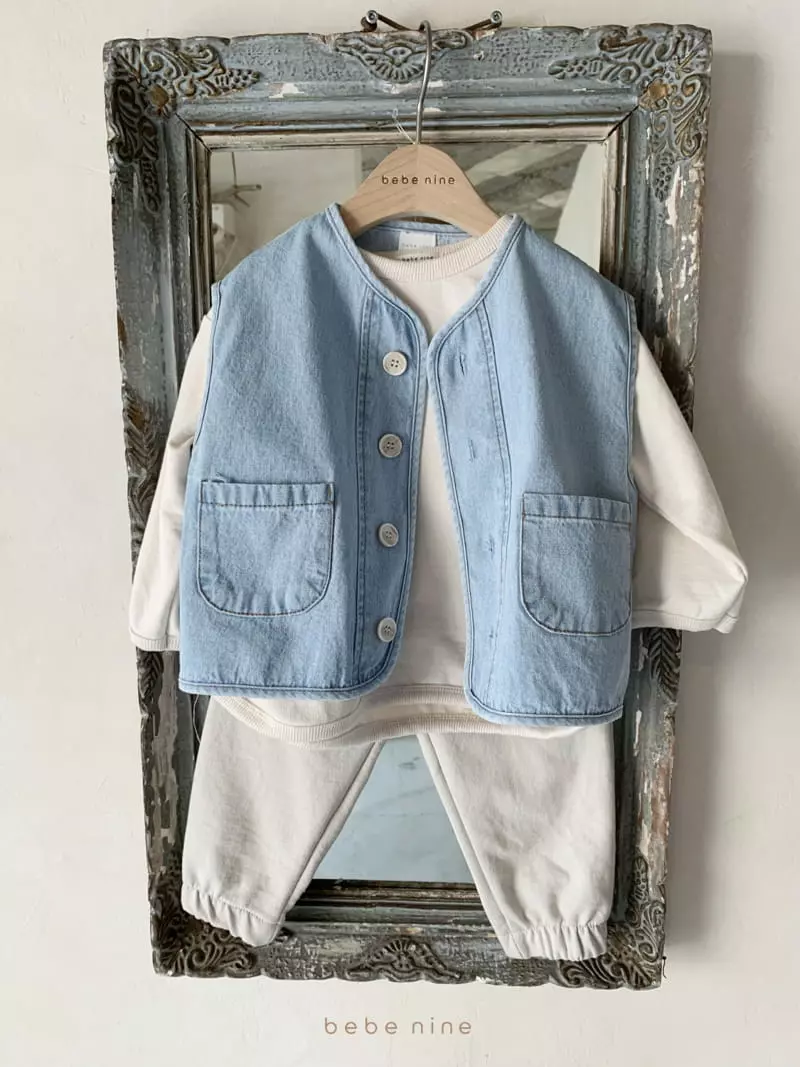 Bebe Nine - Korean Children Fashion - #Kfashion4kids - Brave Top Bottom Set - 5