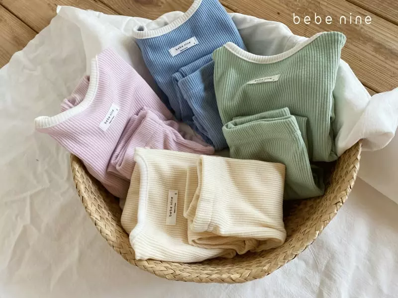 Bebe Nine - Korean Children Fashion - #childofig - Rib Easywear Kid - 5
