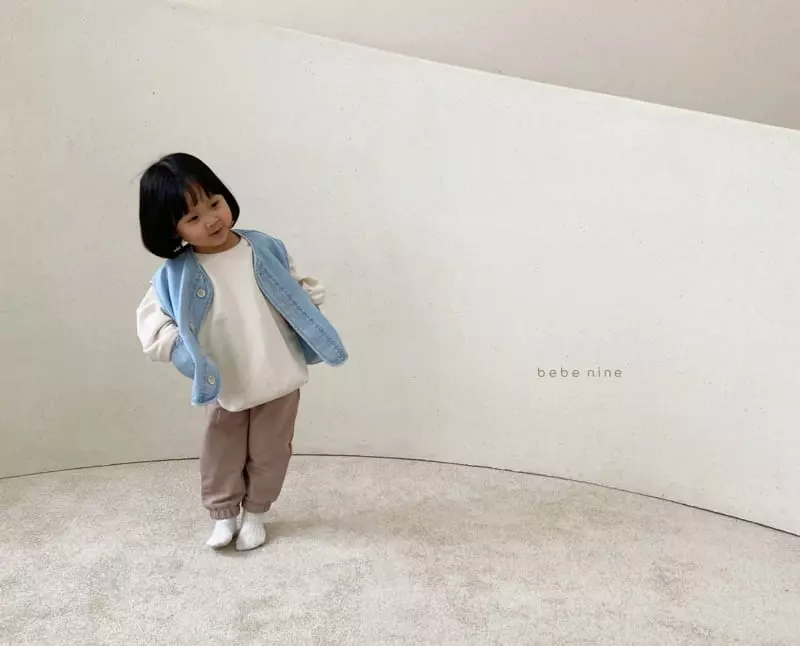 Bebe Nine - Korean Children Fashion - #childofig - Denim Kid Vest