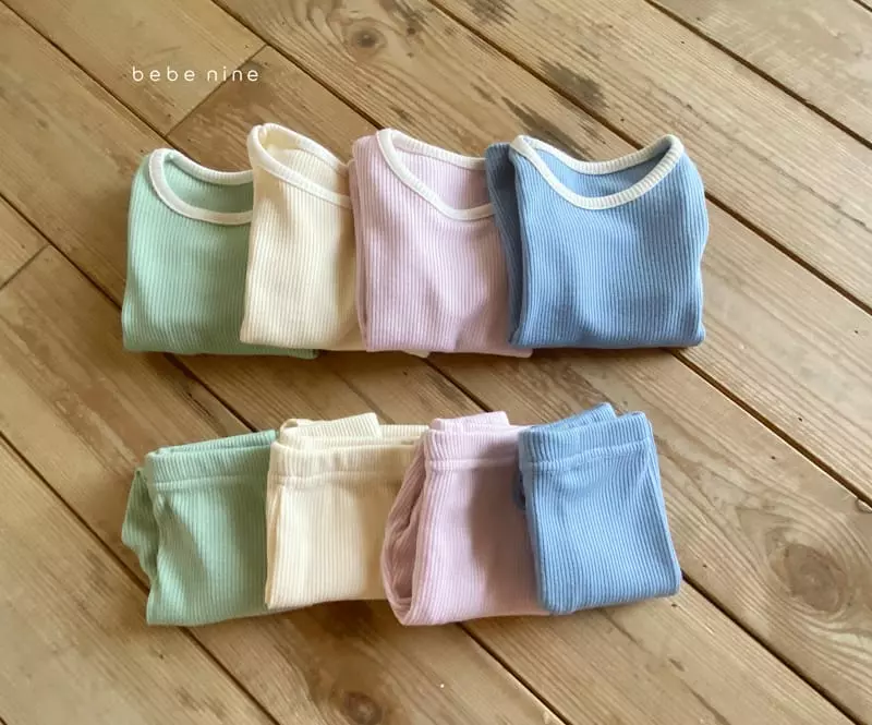 Bebe Nine - Korean Children Fashion - #childrensboutique - Rib Easywear Kid - 7