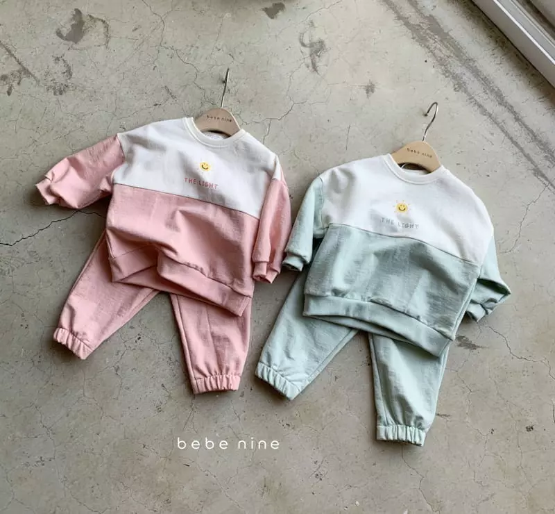 Bebe Nine - Korean Children Fashion - #designkidswear - Sunny Top Bottom Set - 2