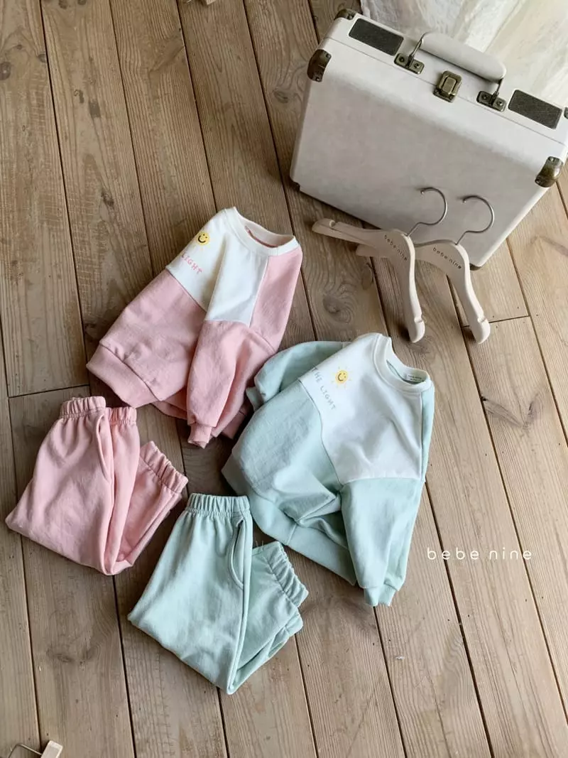 Bebe Nine - Korean Children Fashion - #discoveringself - Sunny Top Bottom Set - 3