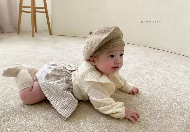 Bebe Nine - Korean Children Fashion - #kidzfashiontrend - Frill Blouse
