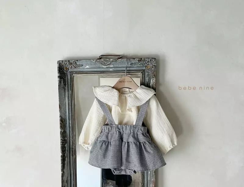 Bebe Nine - Korean Children Fashion - #littlefashionista - Frill Blouse - 4
