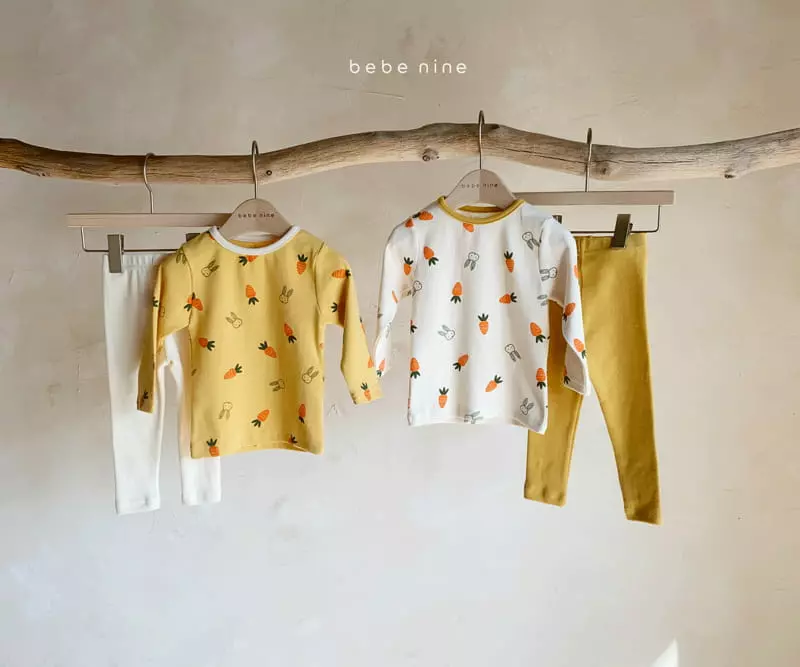 Bebe Nine - Korean Children Fashion - #minifashionista - Rabbit Carrot Easywear