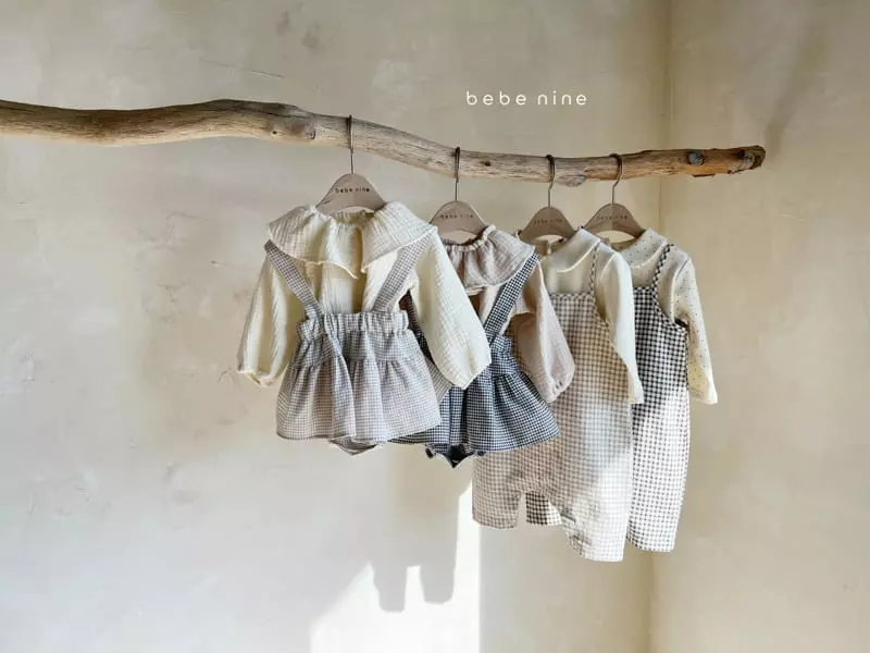 Bebe Nine - Korean Children Fashion - #minifashionista - Frill Blouse - 5