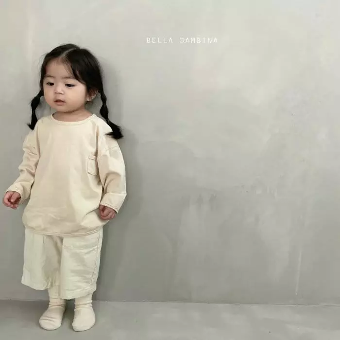 Bella Bambina - Korean Baby Fashion - #babyboutique - Bebe Easy Deggi Piping Tee - 5