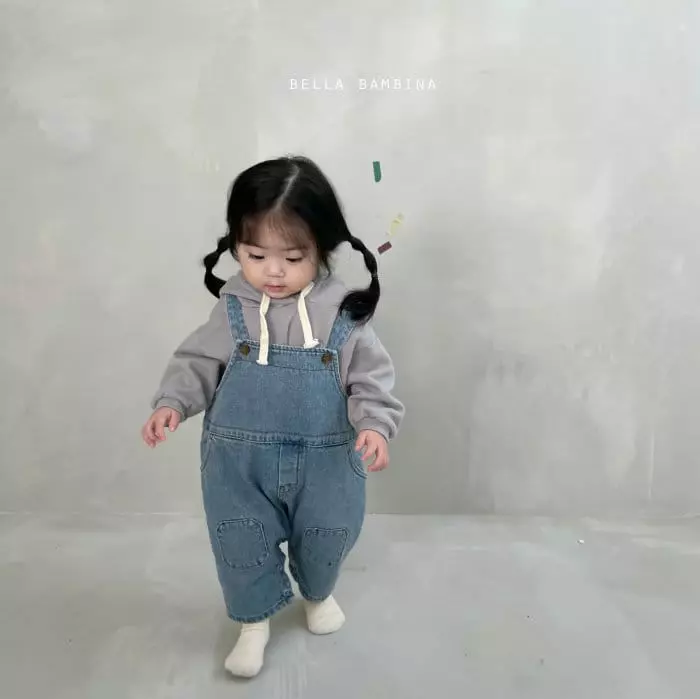 Bella Bambina - Korean Baby Fashion - #babyboutique - Bebe Bbangdduck Dungarees Bodysuit - 10