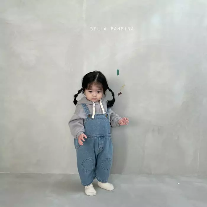Bella Bambina - Korean Baby Fashion - #babyboutique - Bebe Bbangdduck Dungarees Bodysuit - 9