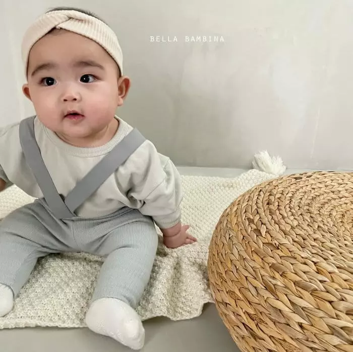 Bella Bambina - Korean Baby Fashion - #babyclothing - Bebe Bang Bang Simple Piping Tee - 8